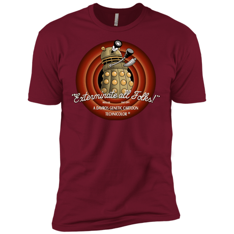 T-Shirts Cardinal / X-Small Exterminate All Folks Men's Premium T-Shirt