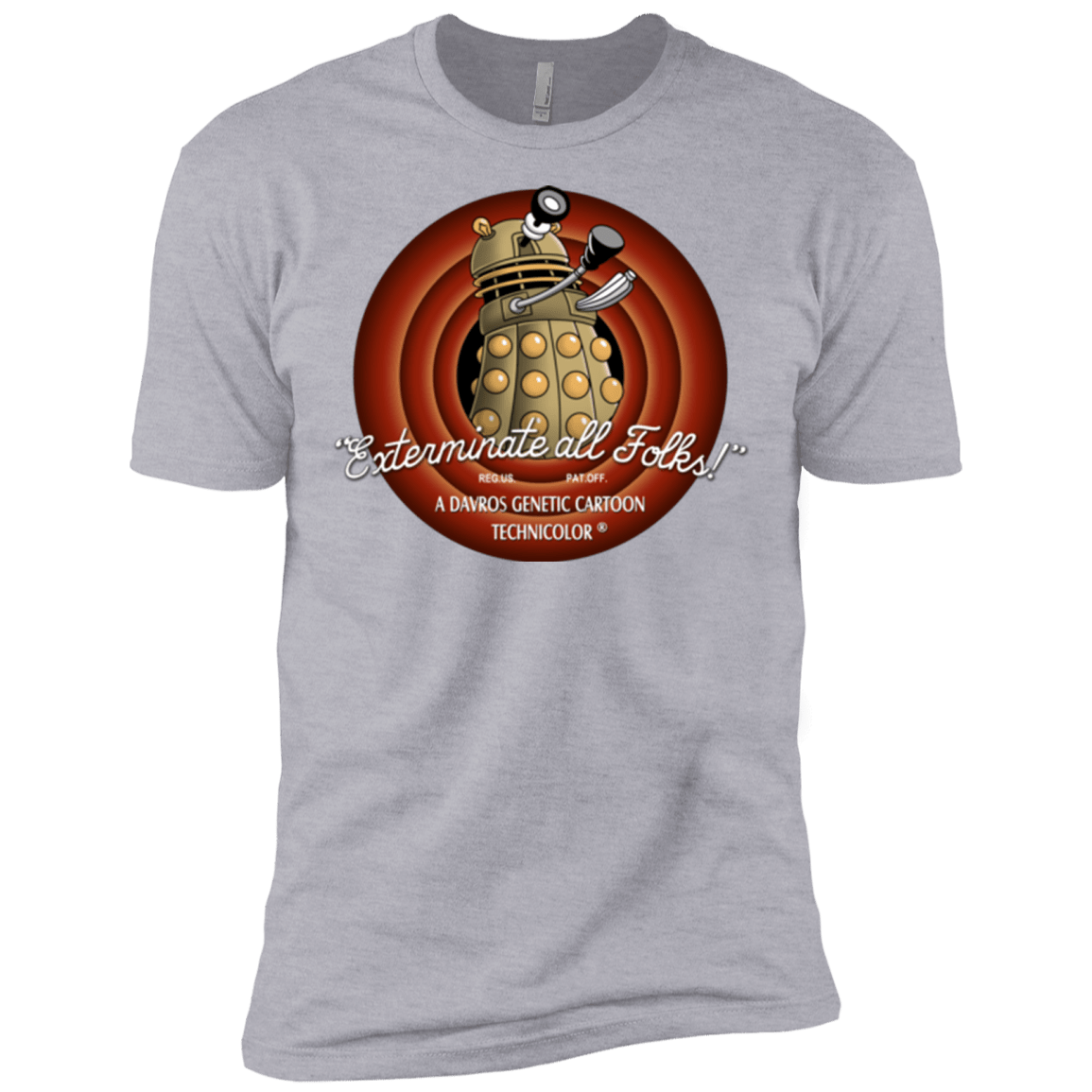 T-Shirts Heather Grey / X-Small Exterminate All Folks Men's Premium T-Shirt