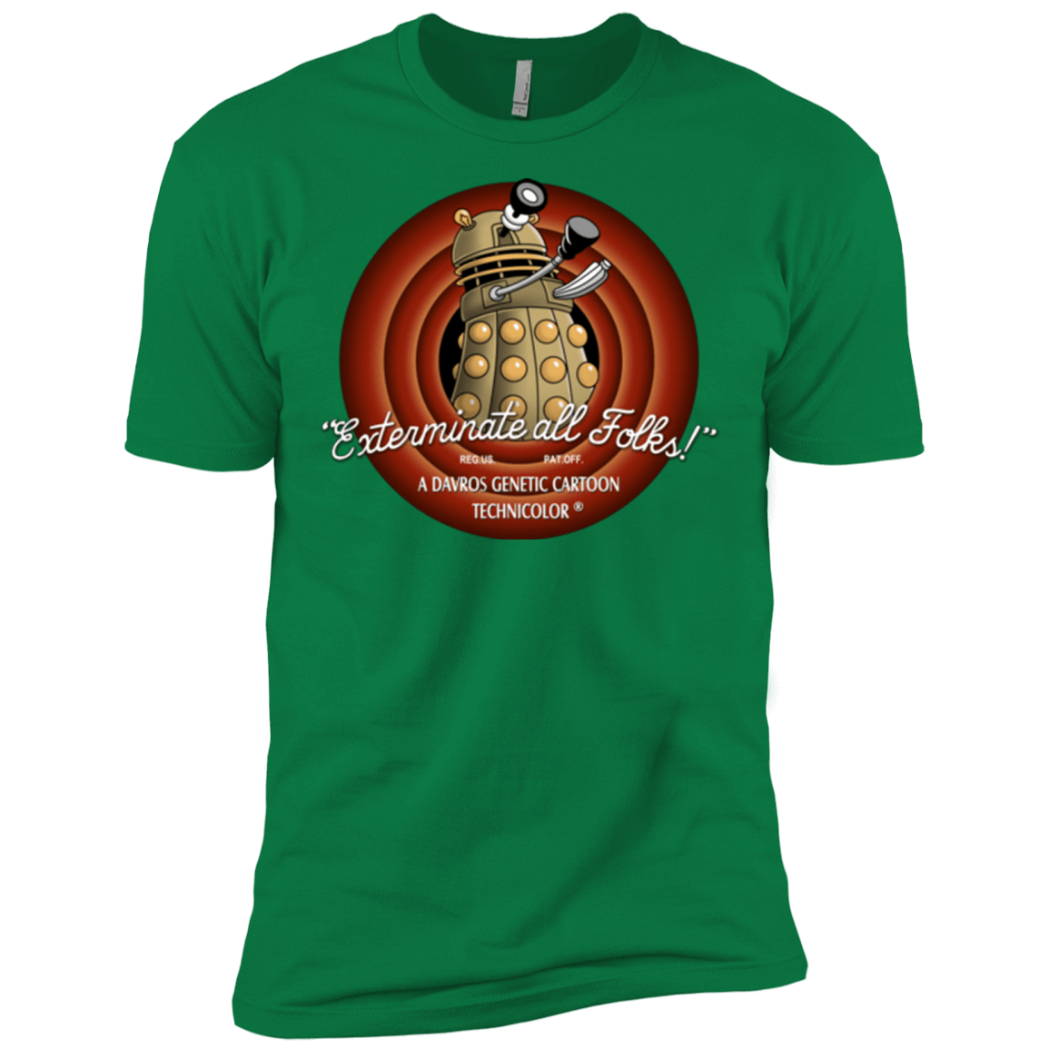 T-Shirts Kelly Green / X-Small Exterminate All Folks Men's Premium T-Shirt