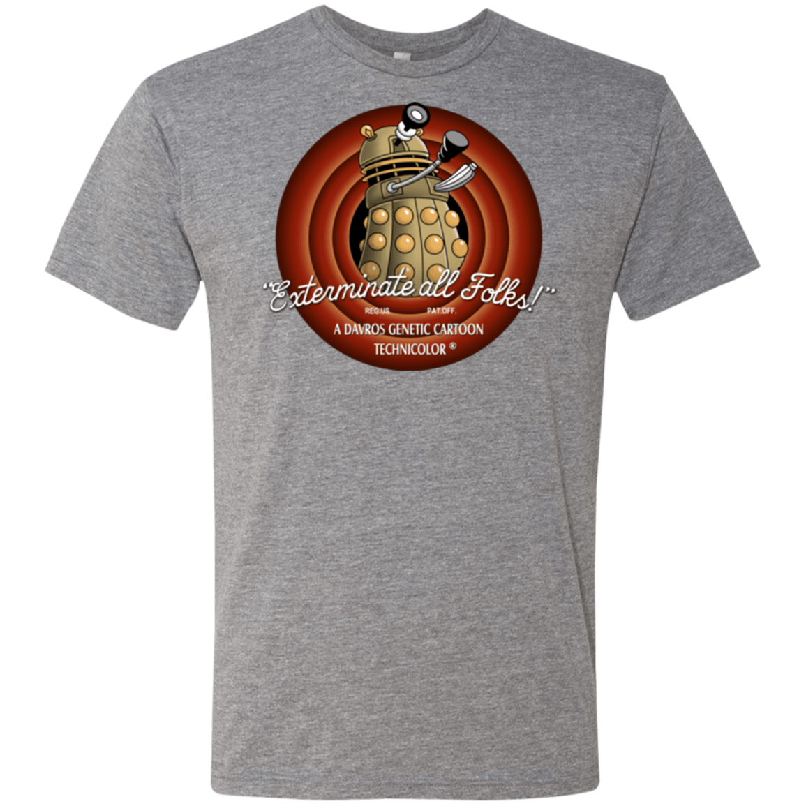 T-Shirts Premium Heather / Small Exterminate All Folks Men's Triblend T-Shirt