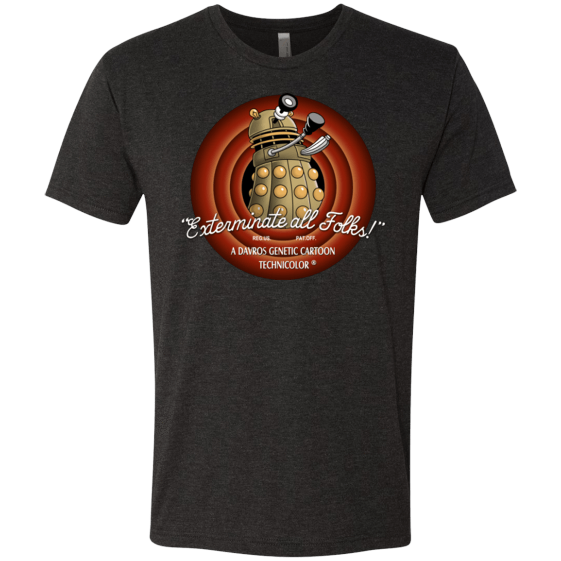 T-Shirts Vintage Black / Small Exterminate All Folks Men's Triblend T-Shirt