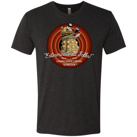 T-Shirts Vintage Black / Small Exterminate All Folks Men's Triblend T-Shirt