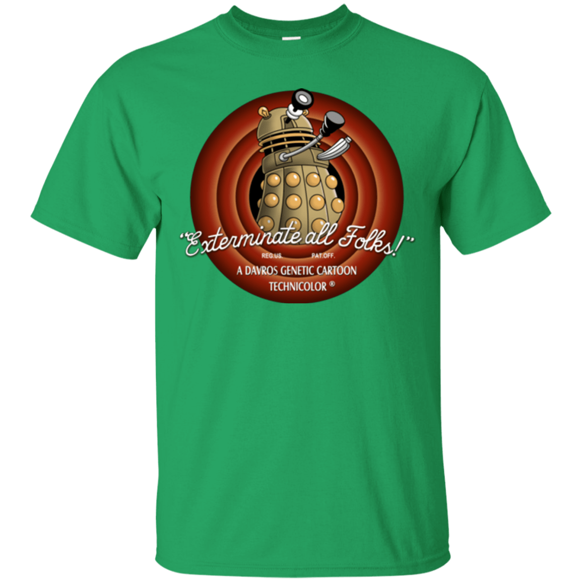 T-Shirts Irish Green / Small Exterminate All Folks T-Shirt