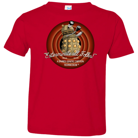 T-Shirts Red / 2T Exterminate All Folks Toddler Premium T-Shirt