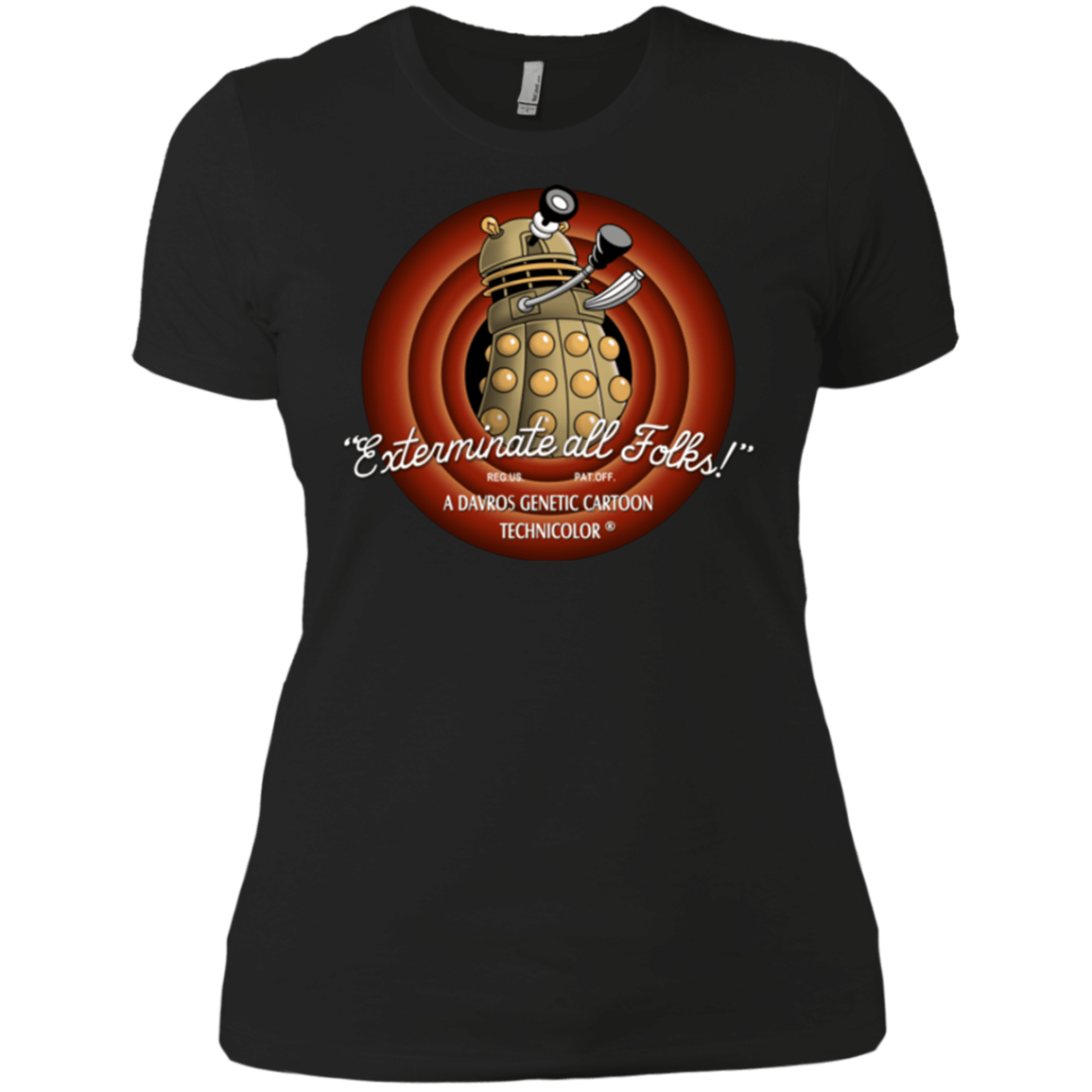 T-Shirts Black / X-Small Exterminate All Folks Women's Premium T-Shirt