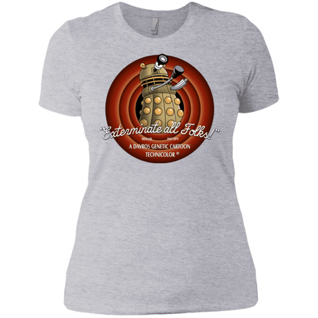T-Shirts Heather Grey / X-Small Exterminate All Folks Women's Premium T-Shirt