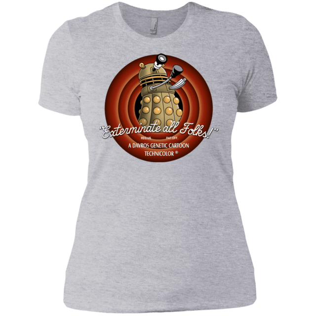 T-Shirts Heather Grey / X-Small Exterminate All Folks Women's Premium T-Shirt