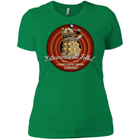 T-Shirts Kelly Green / X-Small Exterminate All Folks Women's Premium T-Shirt