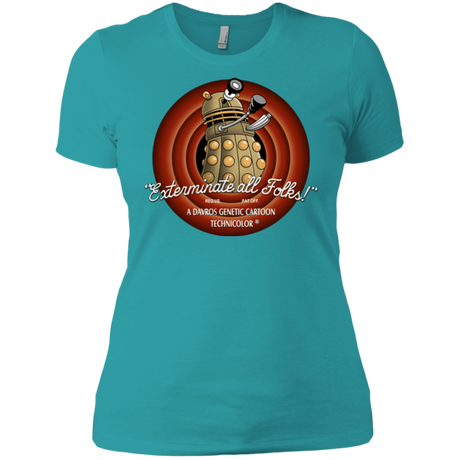 T-Shirts Tahiti Blue / X-Small Exterminate All Folks Women's Premium T-Shirt