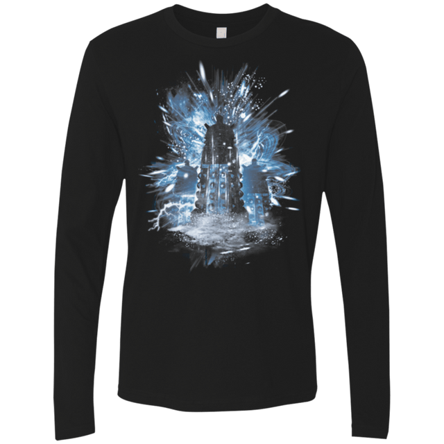 T-Shirts Black / Small Exterminate Storm Men's Premium Long Sleeve