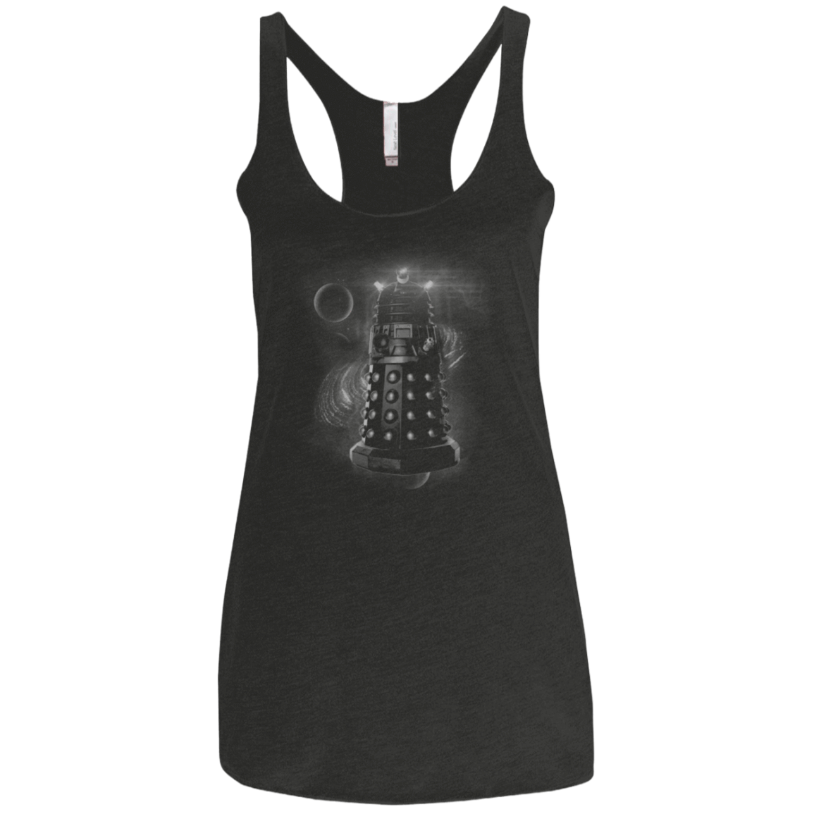 T-Shirts Vintage Black / X-Small Exterminate Women's Triblend Racerback Tank