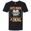 T-Shirts Black / X-Small Eye Deal Men's Premium V-Neck