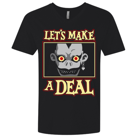 T-Shirts Black / X-Small Eye Deal Men's Premium V-Neck