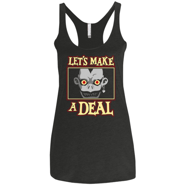 T-Shirts Vintage Black / X-Small Eye Deal Women's Triblend Racerback Tank