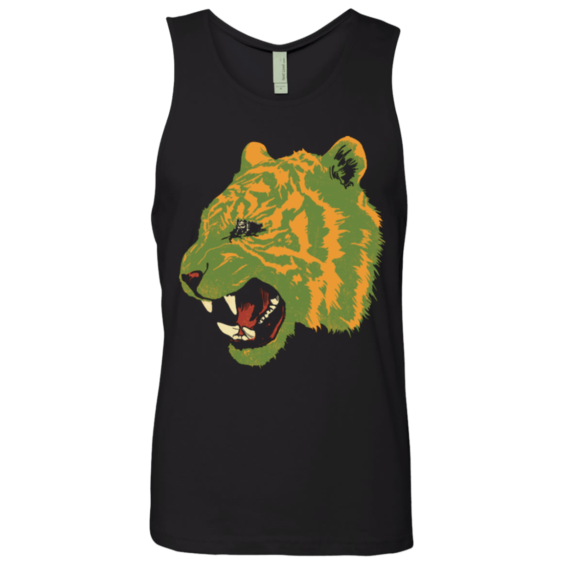 T-Shirts Black / Small Eye Of The Tiger Men's Premium Tank Top