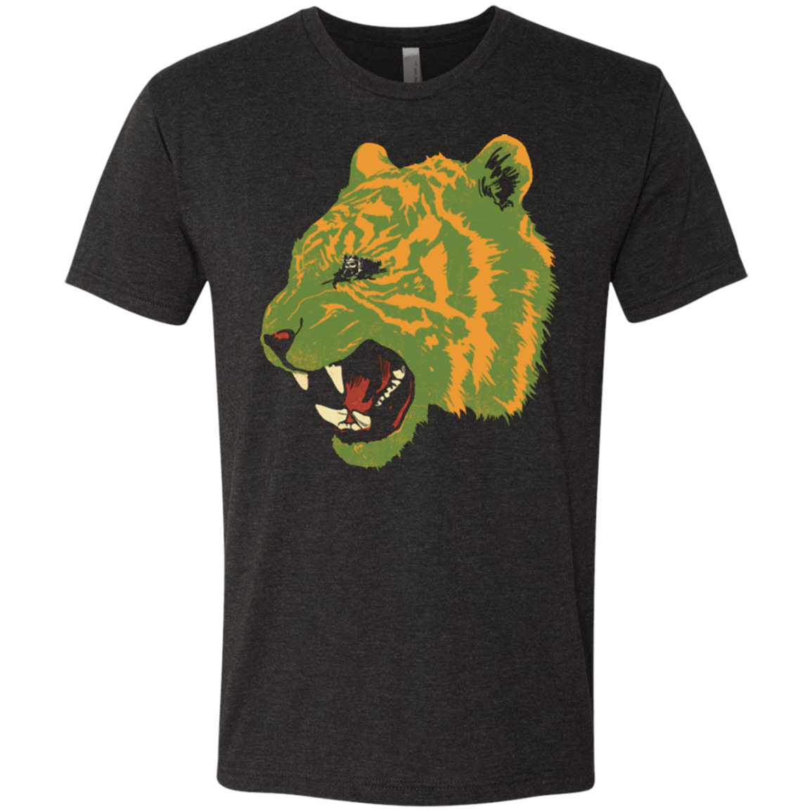 T-Shirts Vintage Black / Small Eye Of The Tiger Men's Triblend T-Shirt