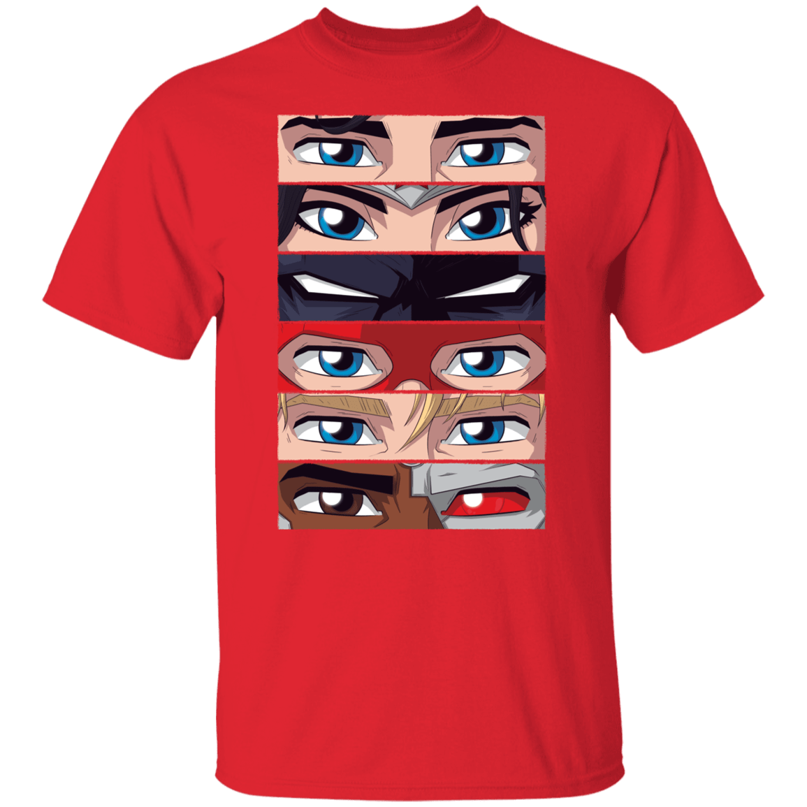 T-Shirts Red / S Eyes Of Justice T-Shirt