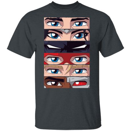 T-Shirts Dark Heather / YXS Eyes Of Justice Youth T-Shirt