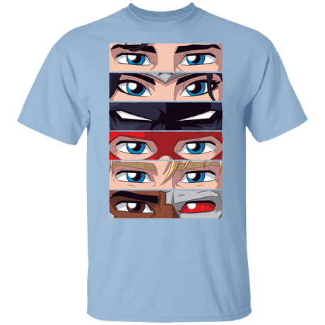 T-Shirts Light Blue / YXS Eyes Of Justice Youth T-Shirt