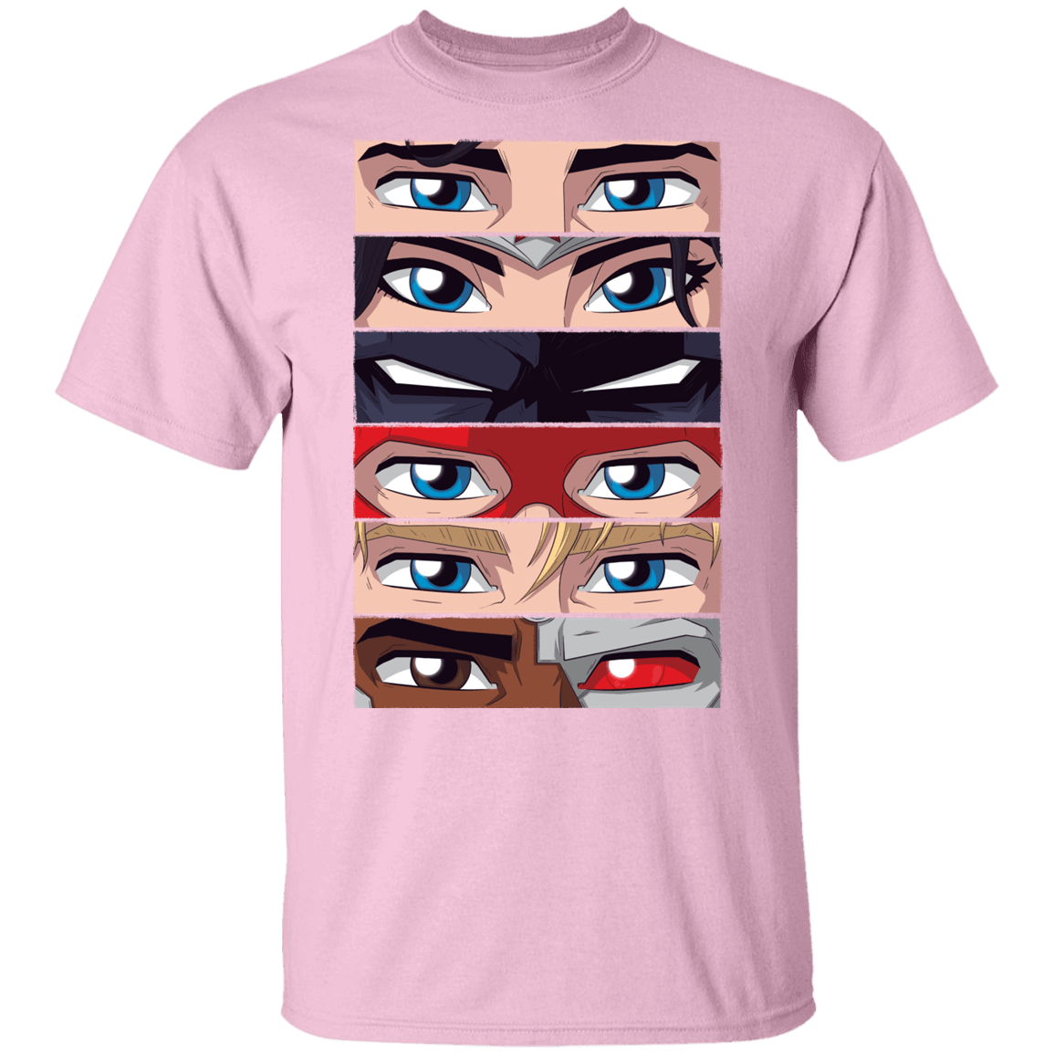 T-Shirts Light Pink / YXS Eyes Of Justice Youth T-Shirt