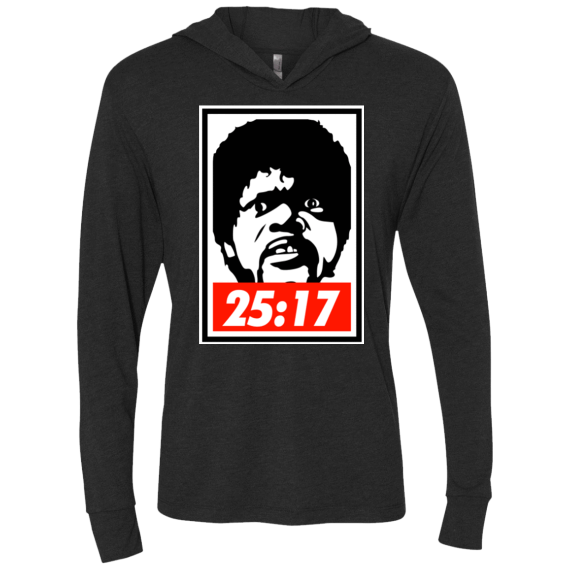 T-Shirts Vintage Black / X-Small Ezekiel rules Triblend Long Sleeve Hoodie Tee