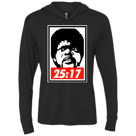 T-Shirts Vintage Black / X-Small Ezekiel rules Triblend Long Sleeve Hoodie Tee