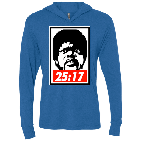 T-Shirts Vintage Royal / X-Small Ezekiel rules Triblend Long Sleeve Hoodie Tee