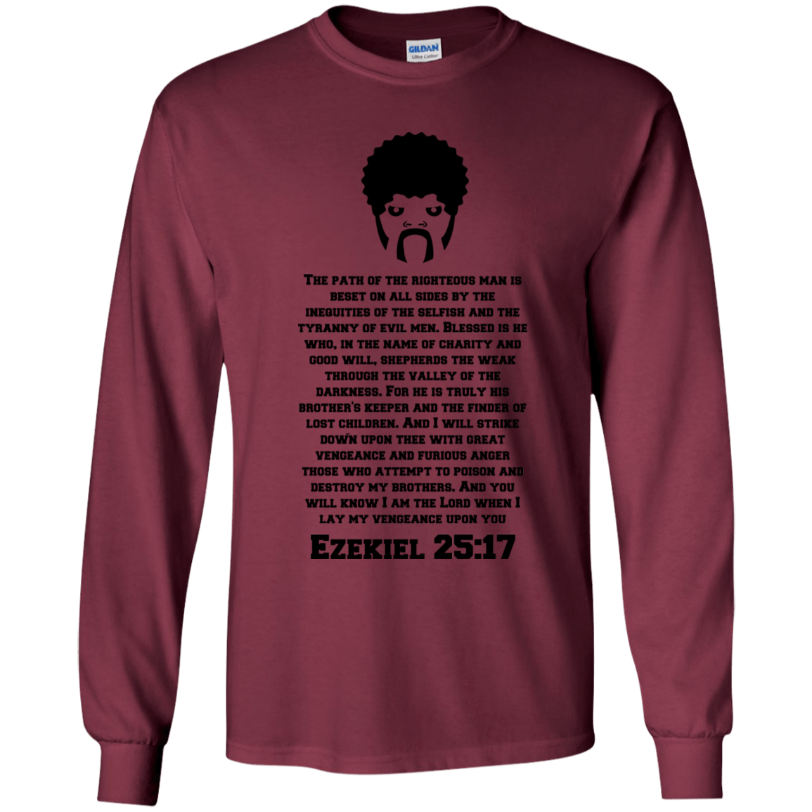 T-Shirts Maroon / YS Ezekiel Youth Long Sleeve T-Shirt