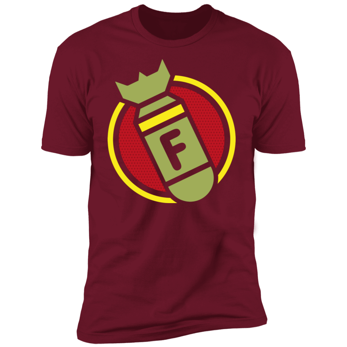 T-Shirts Cardinal / S F-Bomb Men's Premium T-Shirt
