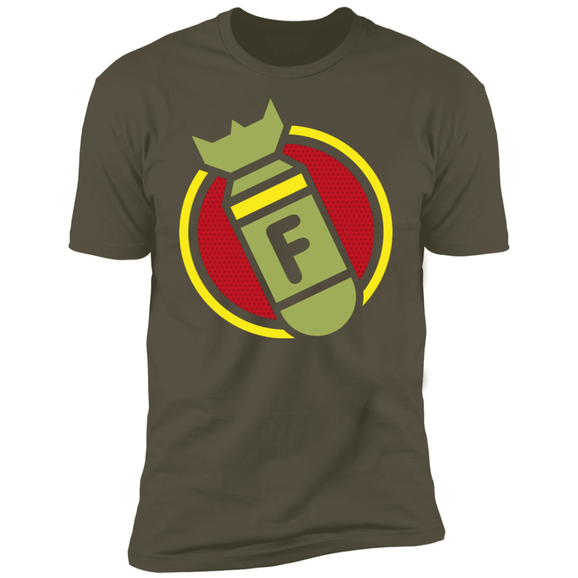 T-Shirts Military Green / S F-Bomb Men's Premium T-Shirt
