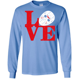 T-Shirts Carolina Blue / S F13 Love Men's Long Sleeve T-Shirt