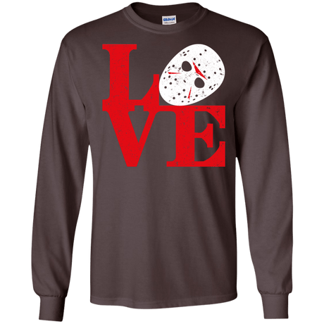 T-Shirts Dark Chocolate / S F13 Love Men's Long Sleeve T-Shirt