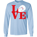T-Shirts Light Blue / S F13 Love Men's Long Sleeve T-Shirt