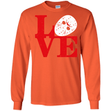 T-Shirts Orange / S F13 Love Men's Long Sleeve T-Shirt