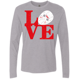 T-Shirts Heather Grey / S F13 Love Men's Premium Long Sleeve