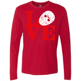 T-Shirts Red / S F13 Love Men's Premium Long Sleeve
