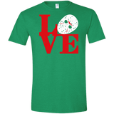 T-Shirts Heather Irish Green / S F13 Love Men's Semi-Fitted Softstyle