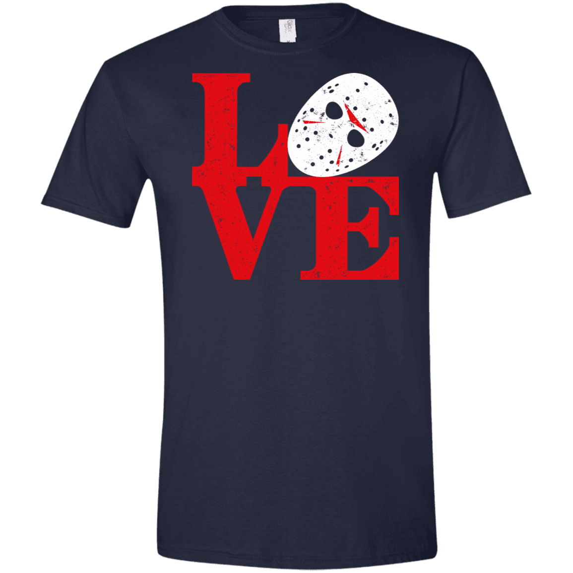 T-Shirts Navy / X-Small F13 Love Men's Semi-Fitted Softstyle