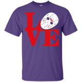 T-Shirts Purple / S F13 Love T-Shirt