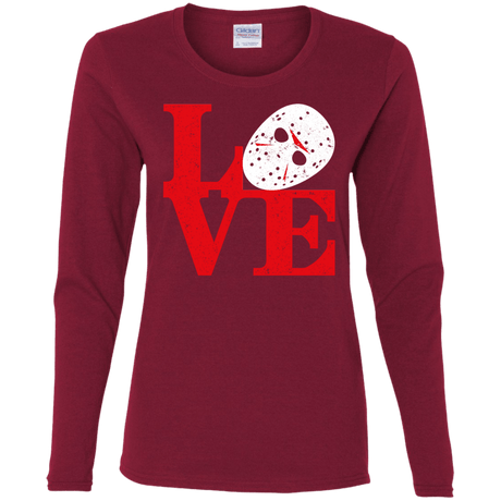 T-Shirts Cardinal / S F13 Love Women's Long Sleeve T-Shirt