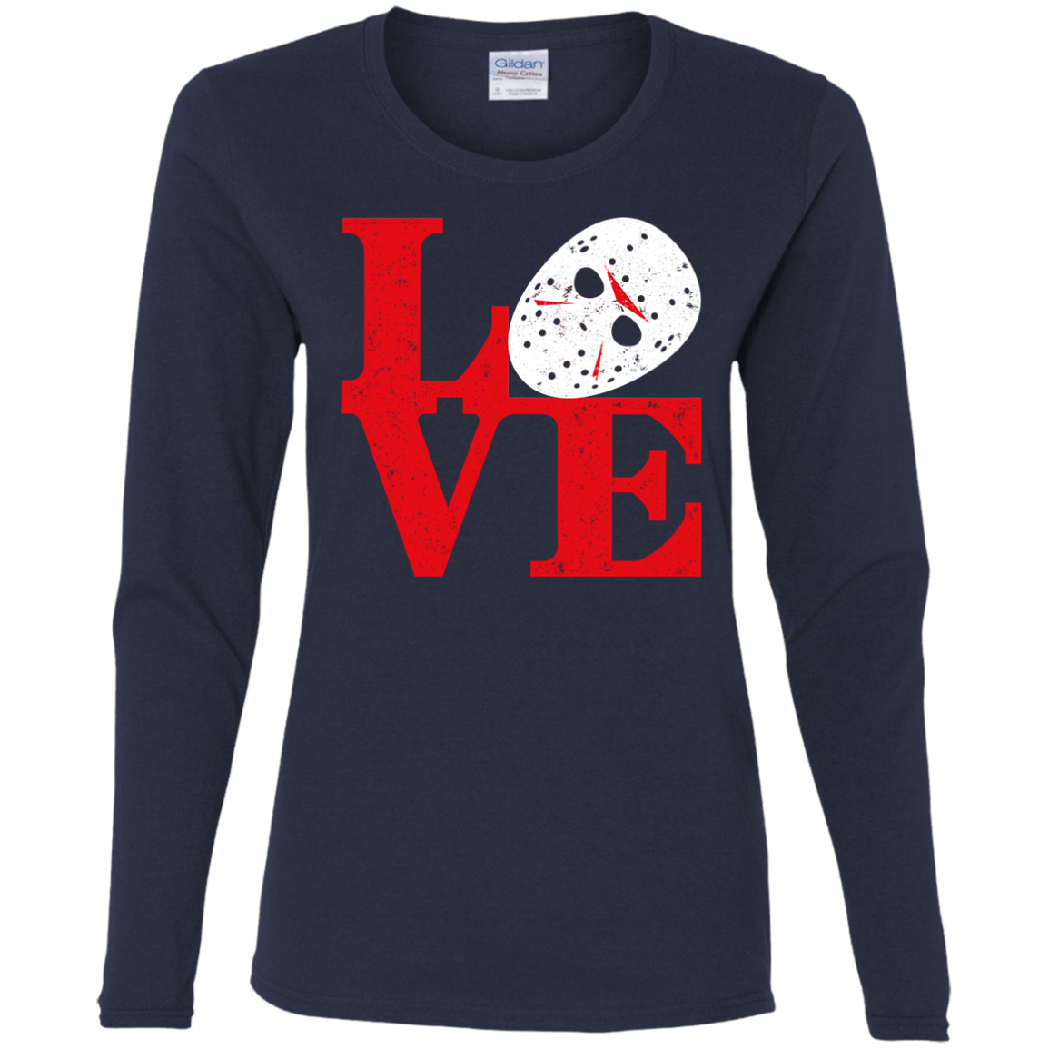 T-Shirts Navy / S F13 Love Women's Long Sleeve T-Shirt