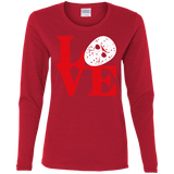 T-Shirts Red / S F13 Love Women's Long Sleeve T-Shirt