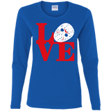 T-Shirts Royal / S F13 Love Women's Long Sleeve T-Shirt