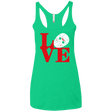 T-Shirts Envy / X-Small F13 Love Women's Triblend Racerback Tank