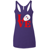 T-Shirts Purple Rush / X-Small F13 Love Women's Triblend Racerback Tank
