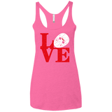 T-Shirts Vintage Pink / X-Small F13 Love Women's Triblend Racerback Tank