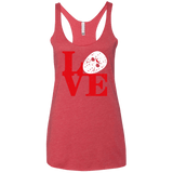 T-Shirts Vintage Red / X-Small F13 Love Women's Triblend Racerback Tank