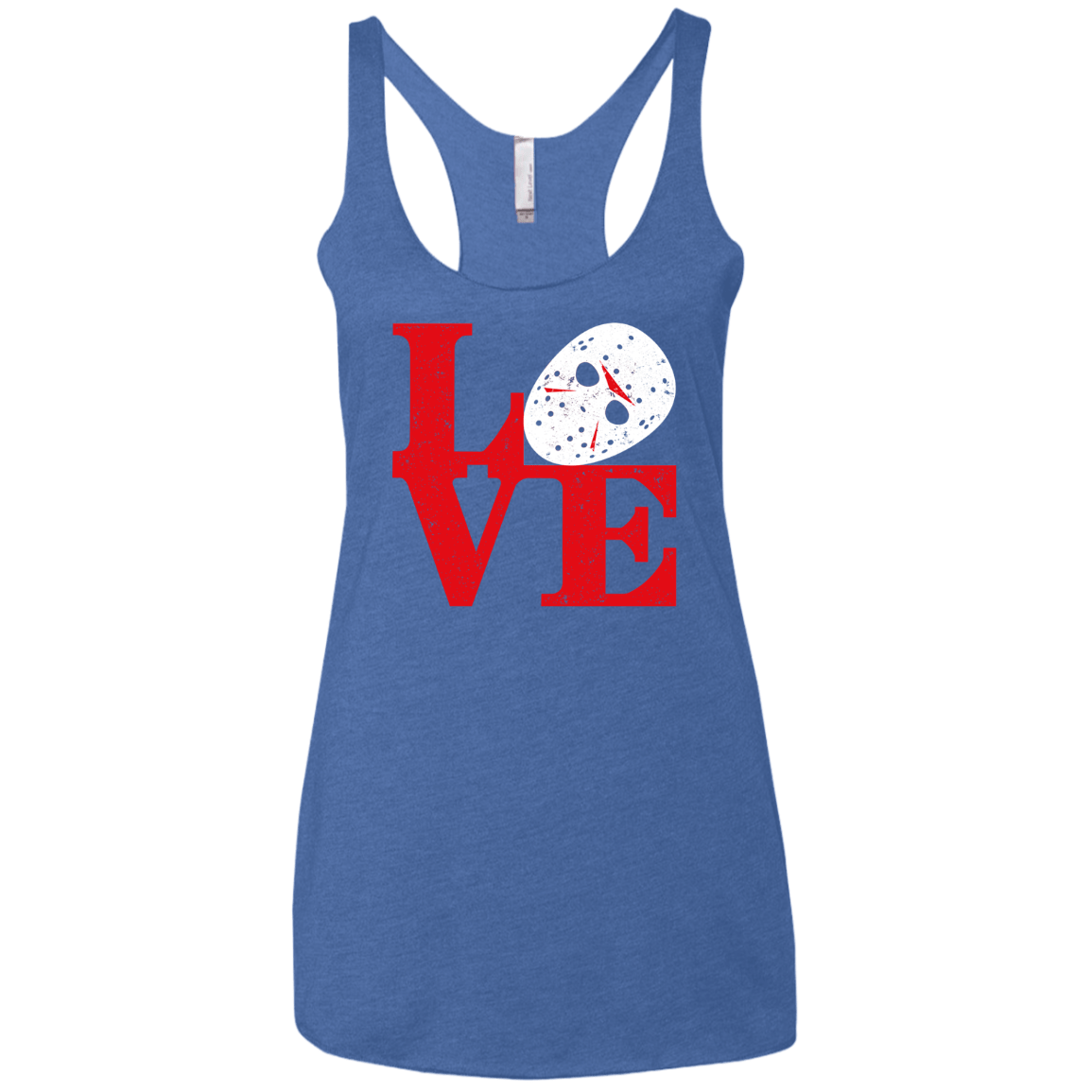 T-Shirts Vintage Royal / X-Small F13 Love Women's Triblend Racerback Tank