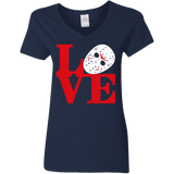 T-Shirts Navy / S F13 Love Women's V-Neck T-Shirt