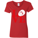 T-Shirts Red / S F13 Love Women's V-Neck T-Shirt